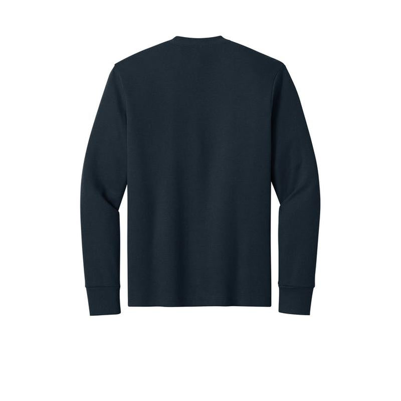 CHEVRON RE Next Level Apparel® Ideal Thermal Long Sleeve Tee - Midnight Navy