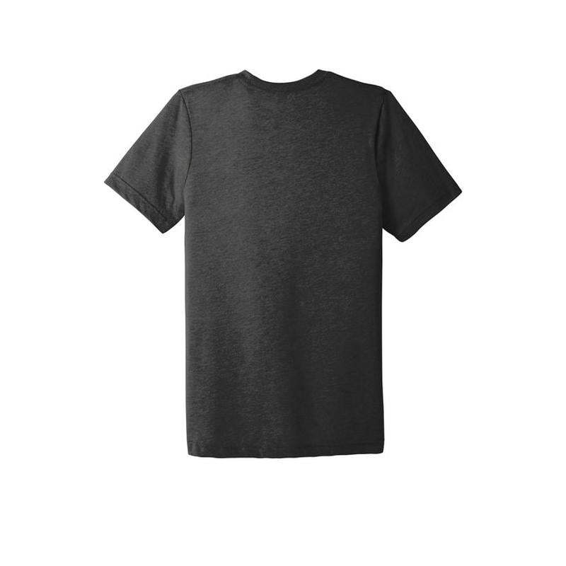 CHEVRON RE BELLA+CANVAS® Unisex Triblend Short Sleeve Tee - Charcoal-Black Triblend
