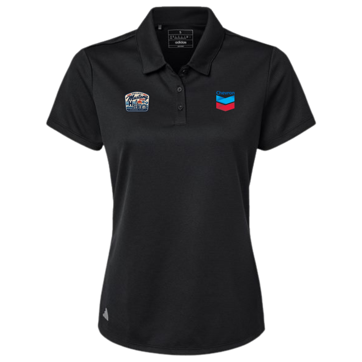 CHEVRON Adidas Women's Micro Piqué Polo