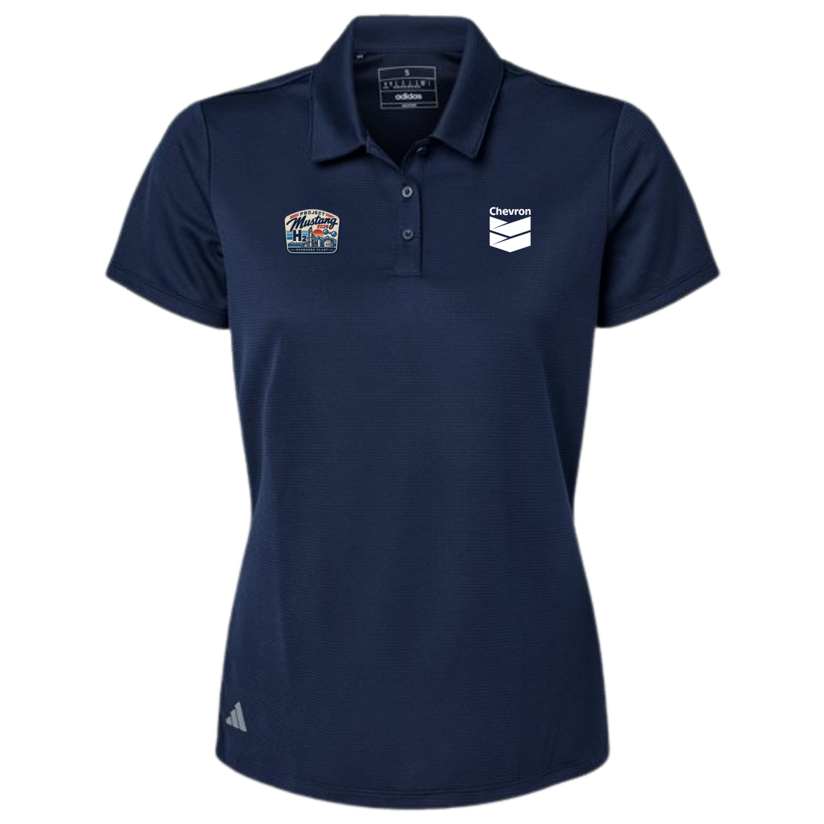 CHEVRON Adidas Women's Micro Piqué Polo