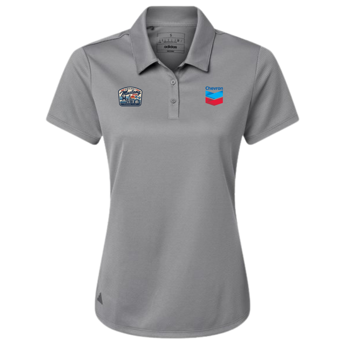 CHEVRON Adidas Women's Micro Piqué Polo