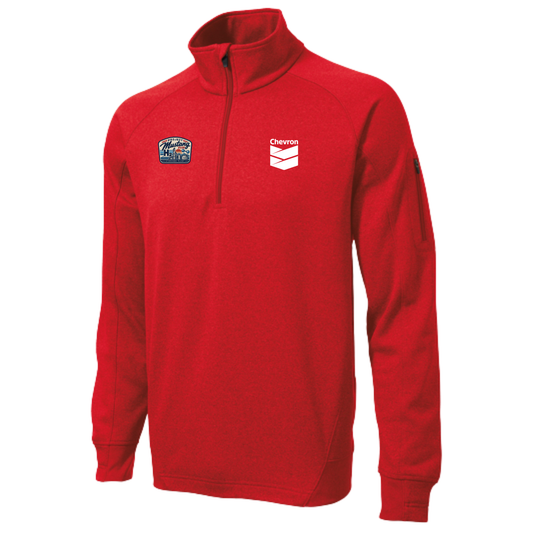 CHEVRON Sport-Tek® Men's Tech Fleece 1/4-Zip Pullover