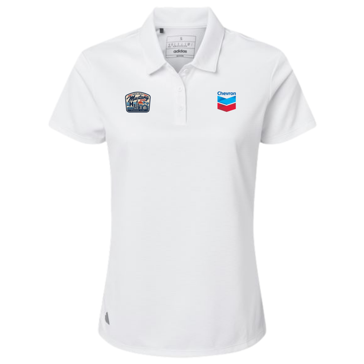CHEVRON Adidas Women's Micro Piqué Polo