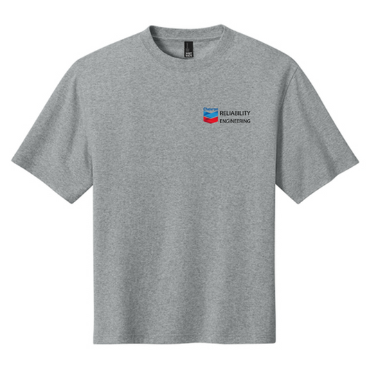 CHEVRON RE District® 7-Oz. Gritty Tee - Light Heather Grey