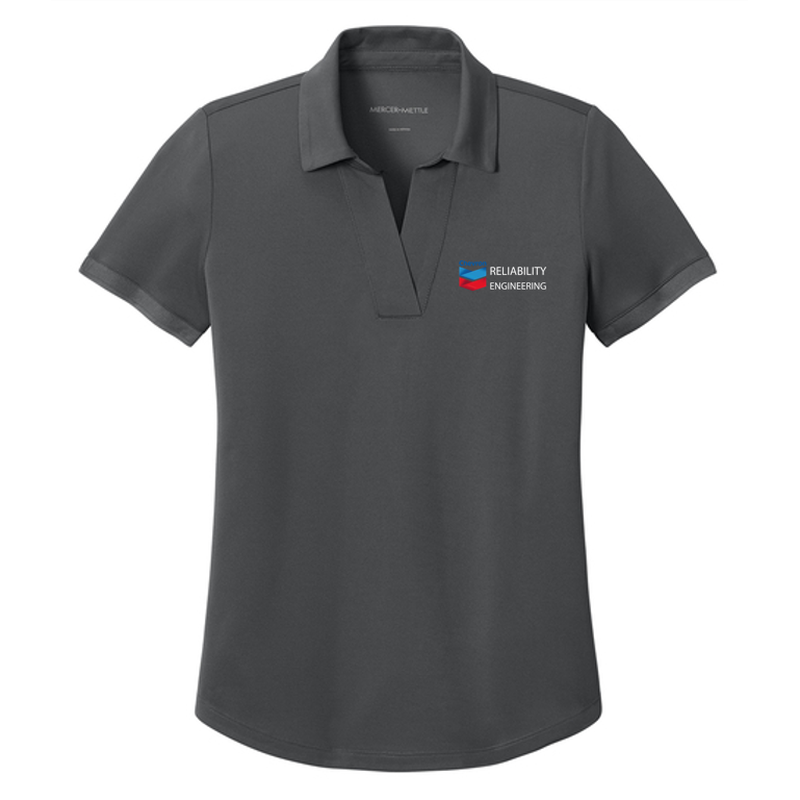 CHEVRON RE Mercer+Mettle® Women’s Everyday Performance Polo - Storm Grey