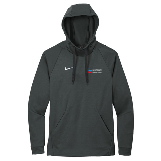CHEVRON RE Nike Therma-FIT Pullover Fleece Hoodie - Team Anthracite
